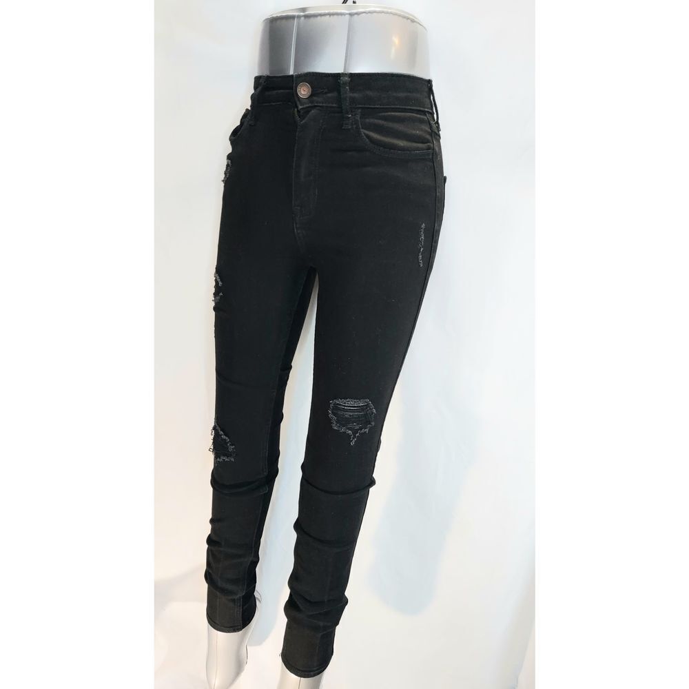 Hollister Girls High Rise Distressed Super Skinny Jeans Size 23